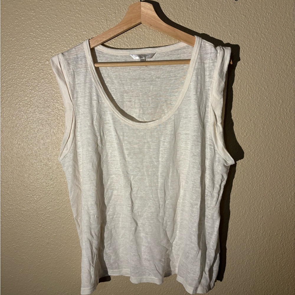Sheer Banana Republic Tank Top